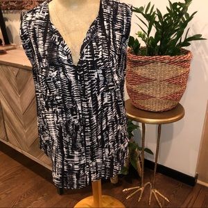 3 FOR 23: Mossimo Tab Rolled Shoulder Blouse